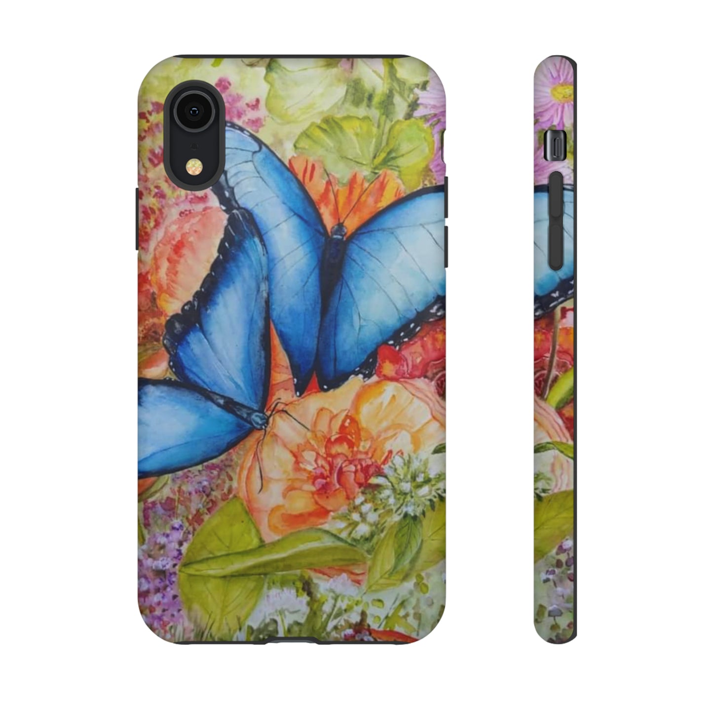 California Blue Butterfly - All IPhone and Samsung Tough Cases