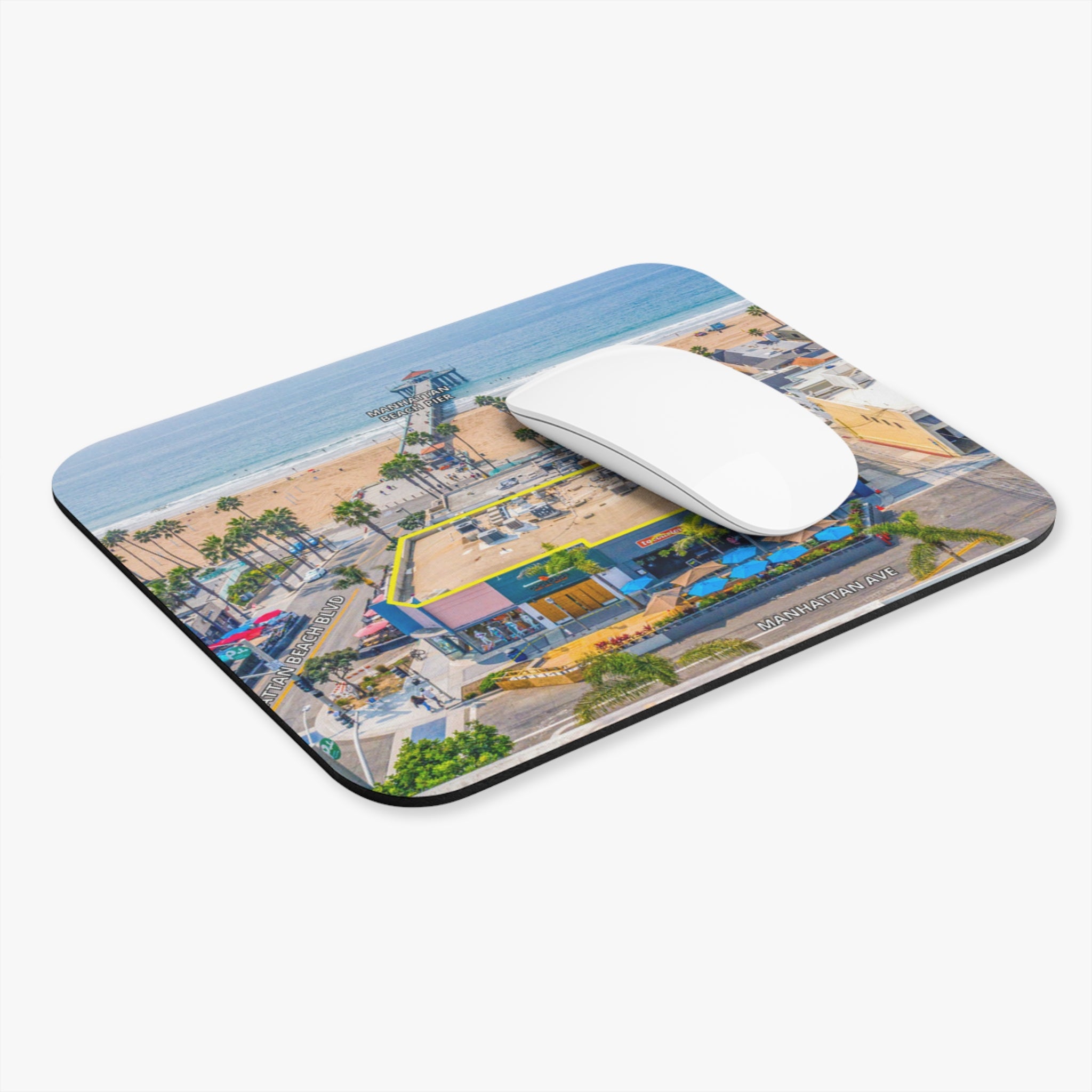 Manhattan Beach California 90266 - Mouse Pad (Rectangle) 9x8 inch