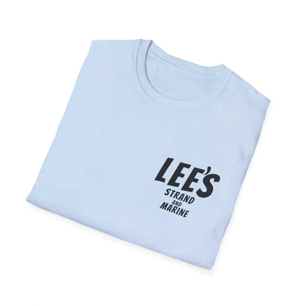 Greasy Lee's Manhattan Beach Old School T-Shirt | Marine and Strand Manhattan Beach Vintage Surf Design
