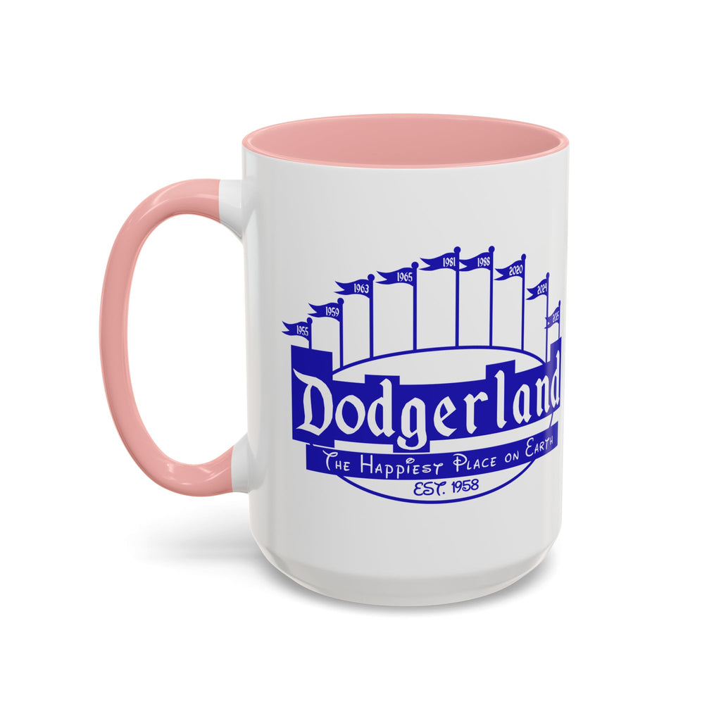 DodgerLAnd Logo Mug | Accent Coffee Mug 11oz or 15oz