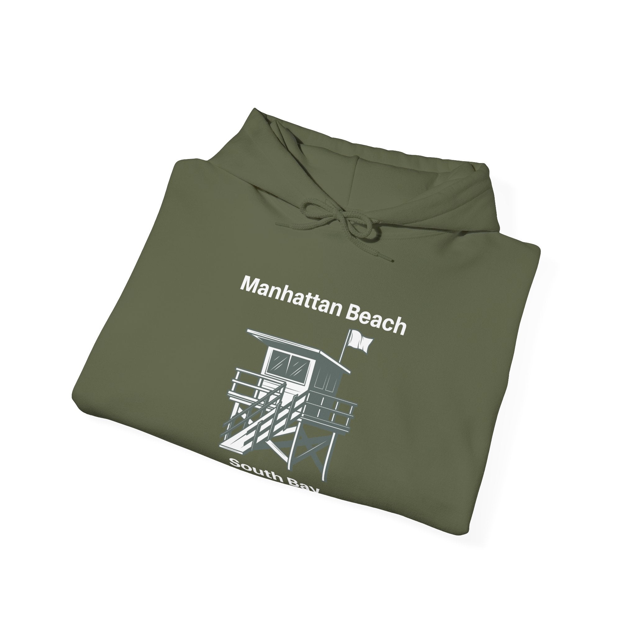 Manhattan Beach South Bay California Unisex Heavy Blend™ Hooded Sweatshirt