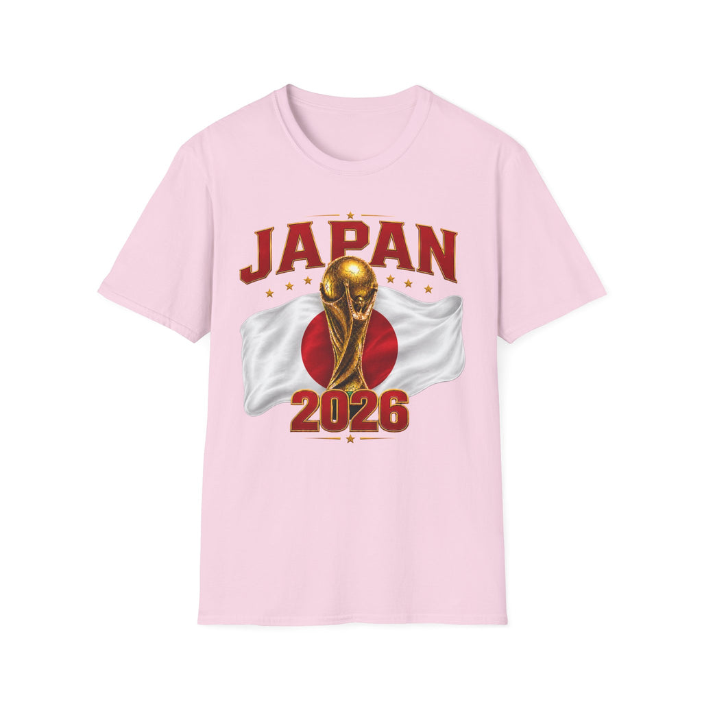 Japan 2026 World Cup T-Shirt — Golden Trophy Soccer Fan Tee