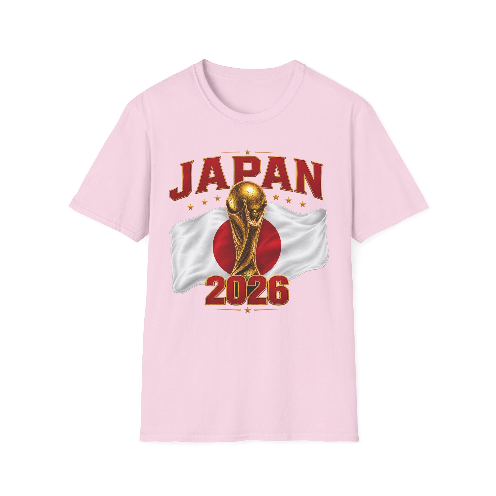 Japan 2026 World Cup T-Shirt — Golden Trophy Soccer Fan Tee
