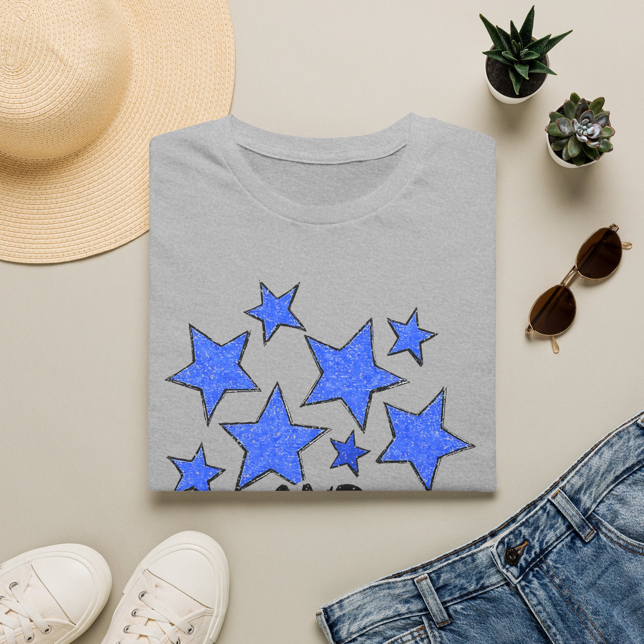 Stars and Stripes T-Shirt — Flag Graphic Patriotic Tee