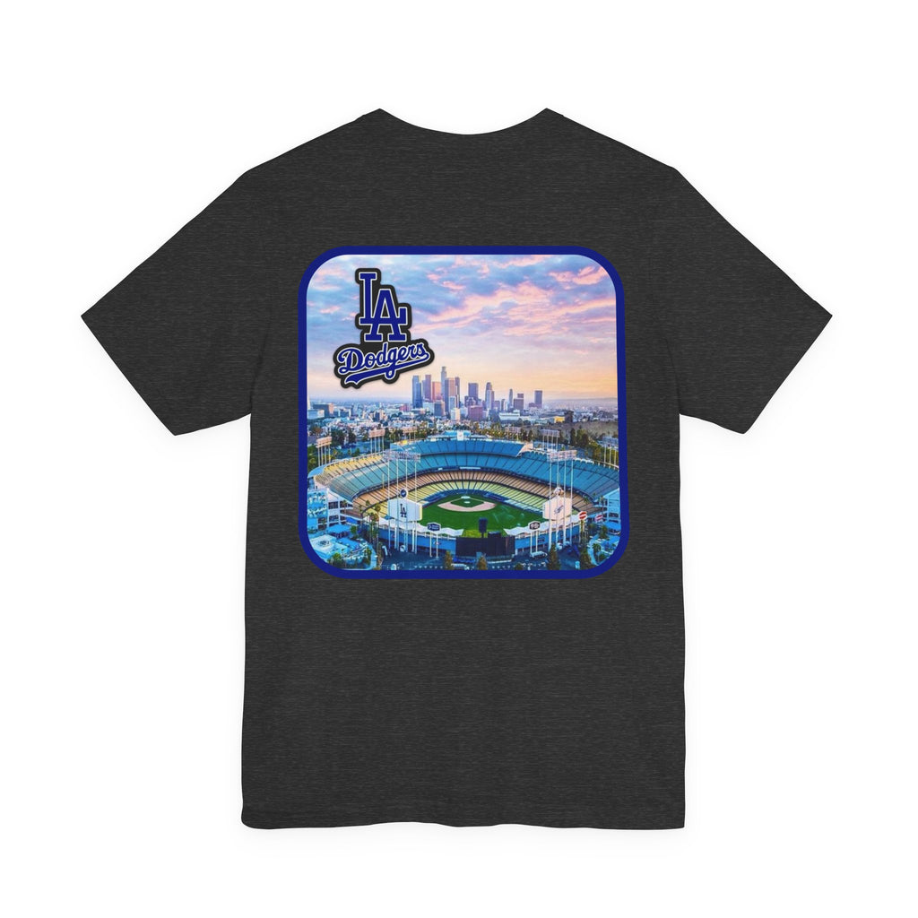 Los Angeles (Front and Back Printing) Mens Womans Jersey Short Sleeve Tee