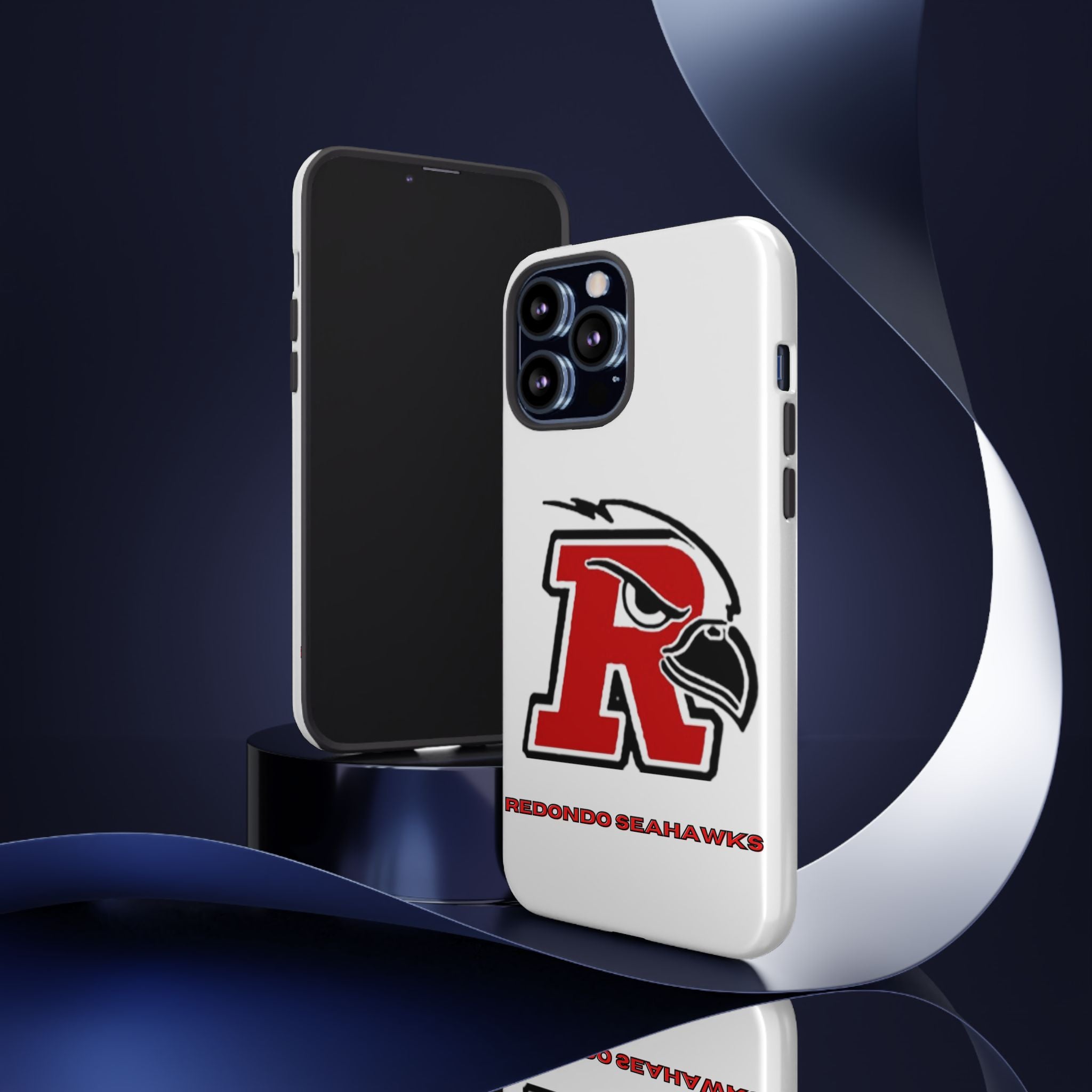 Redondo Union High School Redondo Beach California Tough Phone Cases - Protective Cover, Impact Resistant Shell, School Spirit Gift,