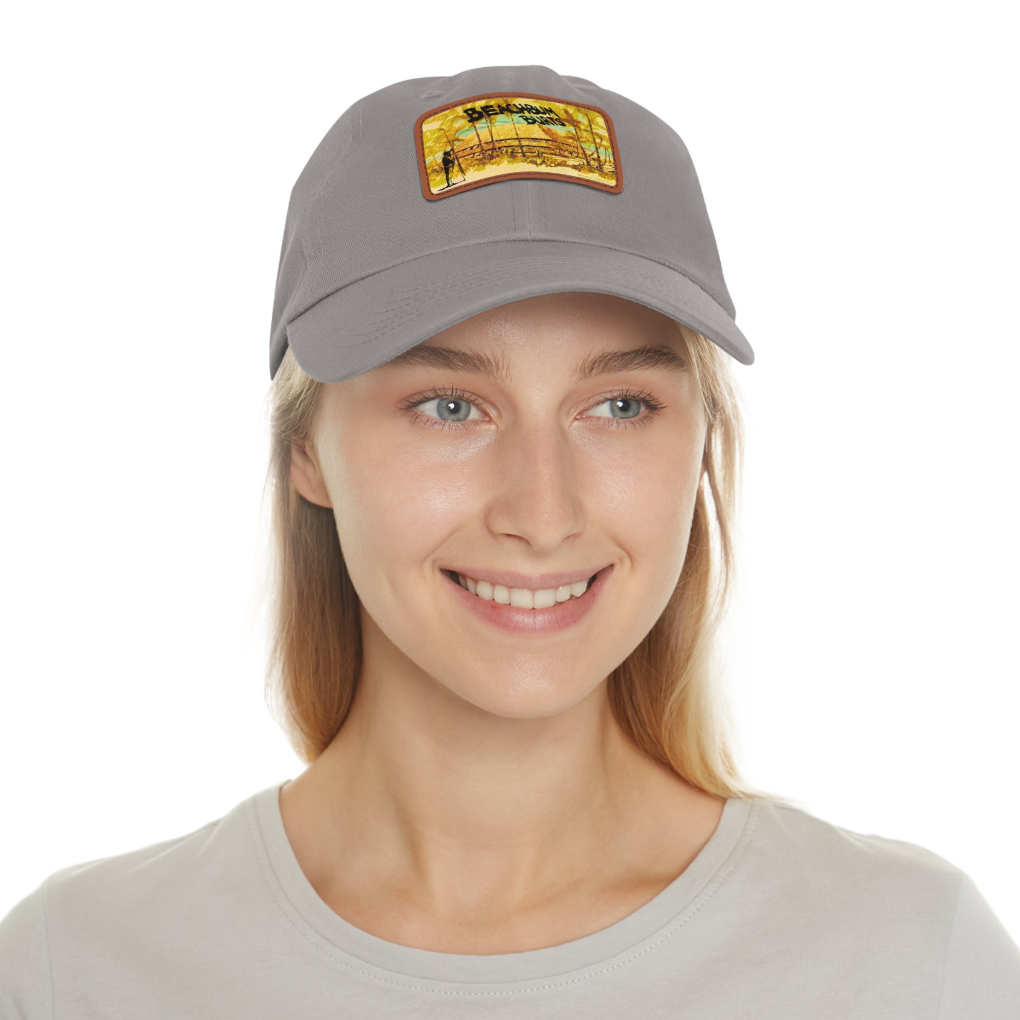 Beach Bum Burts Redondo Beach California - Beach Vibes Mom and Dad Hat, Relaxed Fit Cap, Gift for Dad, Casual Summer Hat