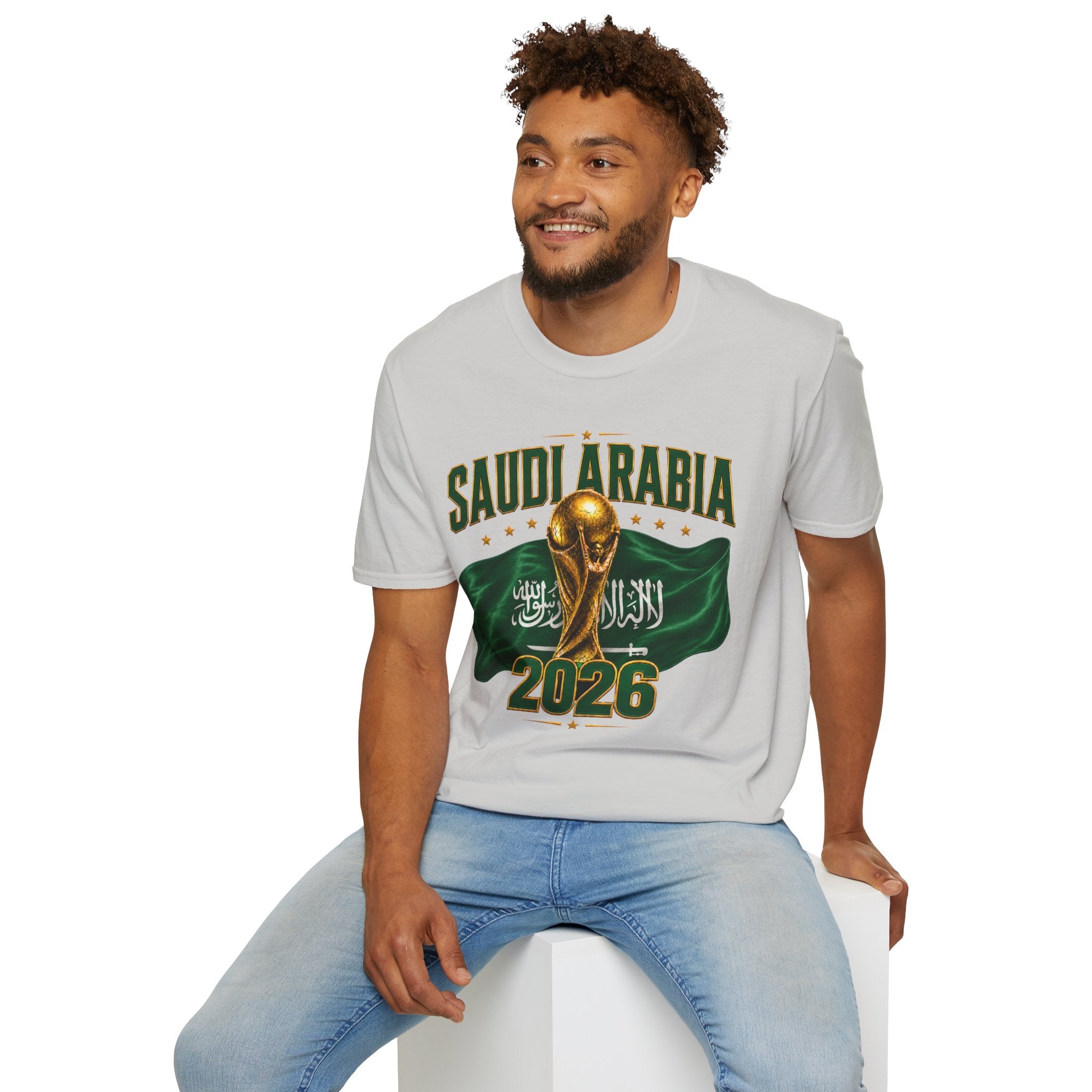 Saudi Arabia 2026 World Cup T-Shirt – Soccer Champion Trophy Design