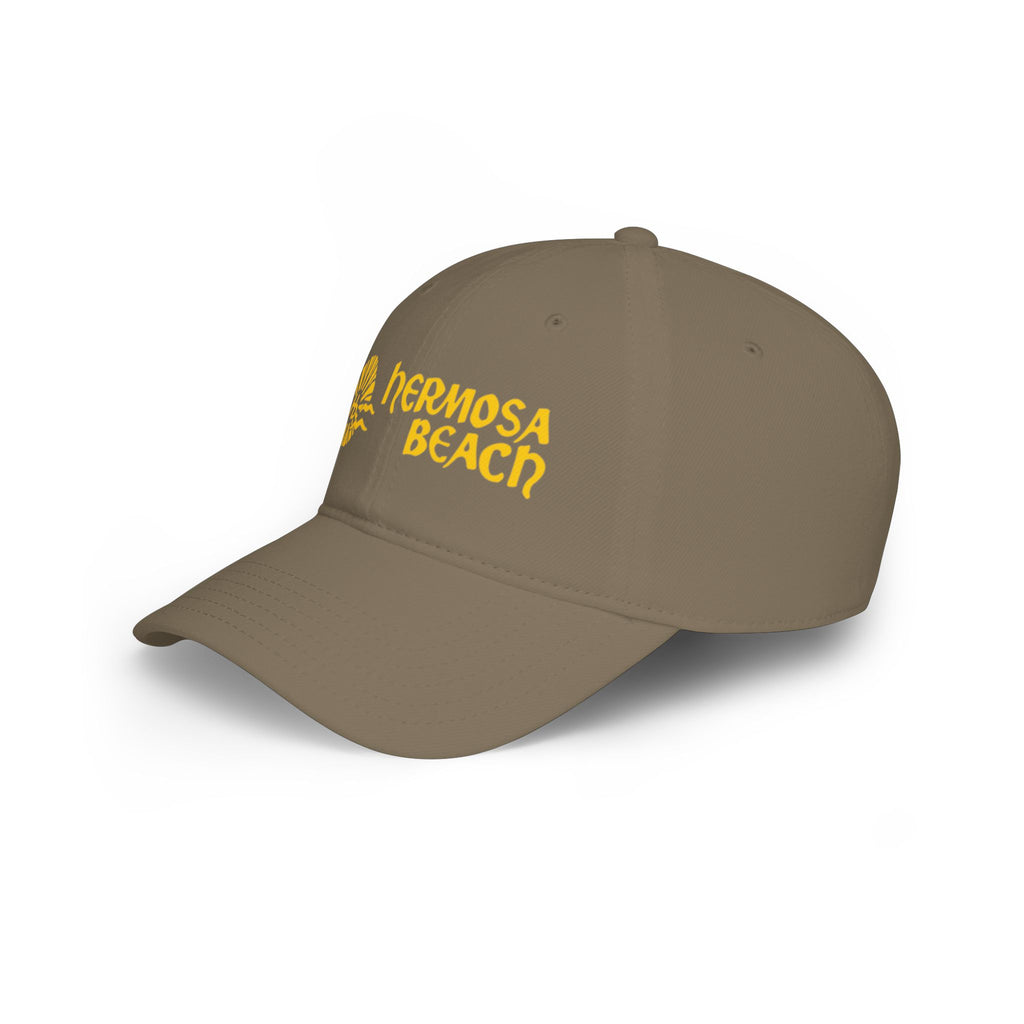 Hermosa Beach California / Low Profile Baseball Cap