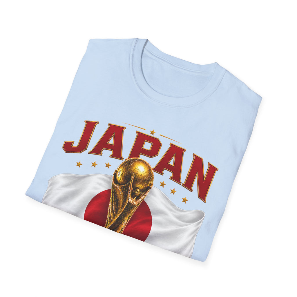 Japan 2026 World Cup T-Shirt — Golden Trophy Soccer Fan Tee