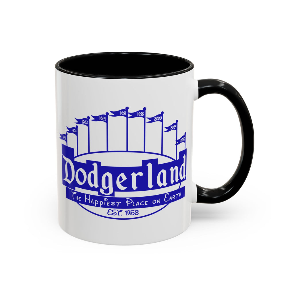 DodgerLAnd Logo Mug | Accent Coffee Mug 11oz or 15oz