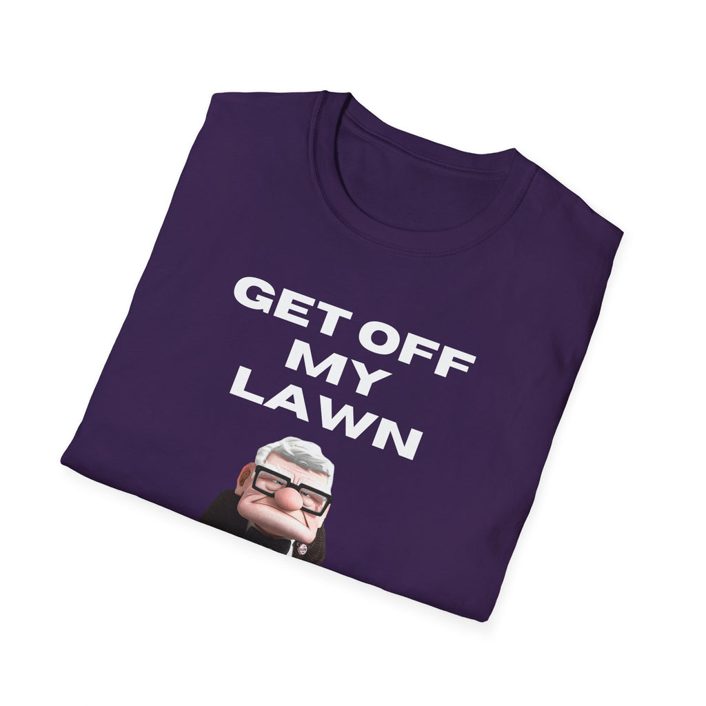 GET OFF My Lawn mens womans Softstyle T-Shirt