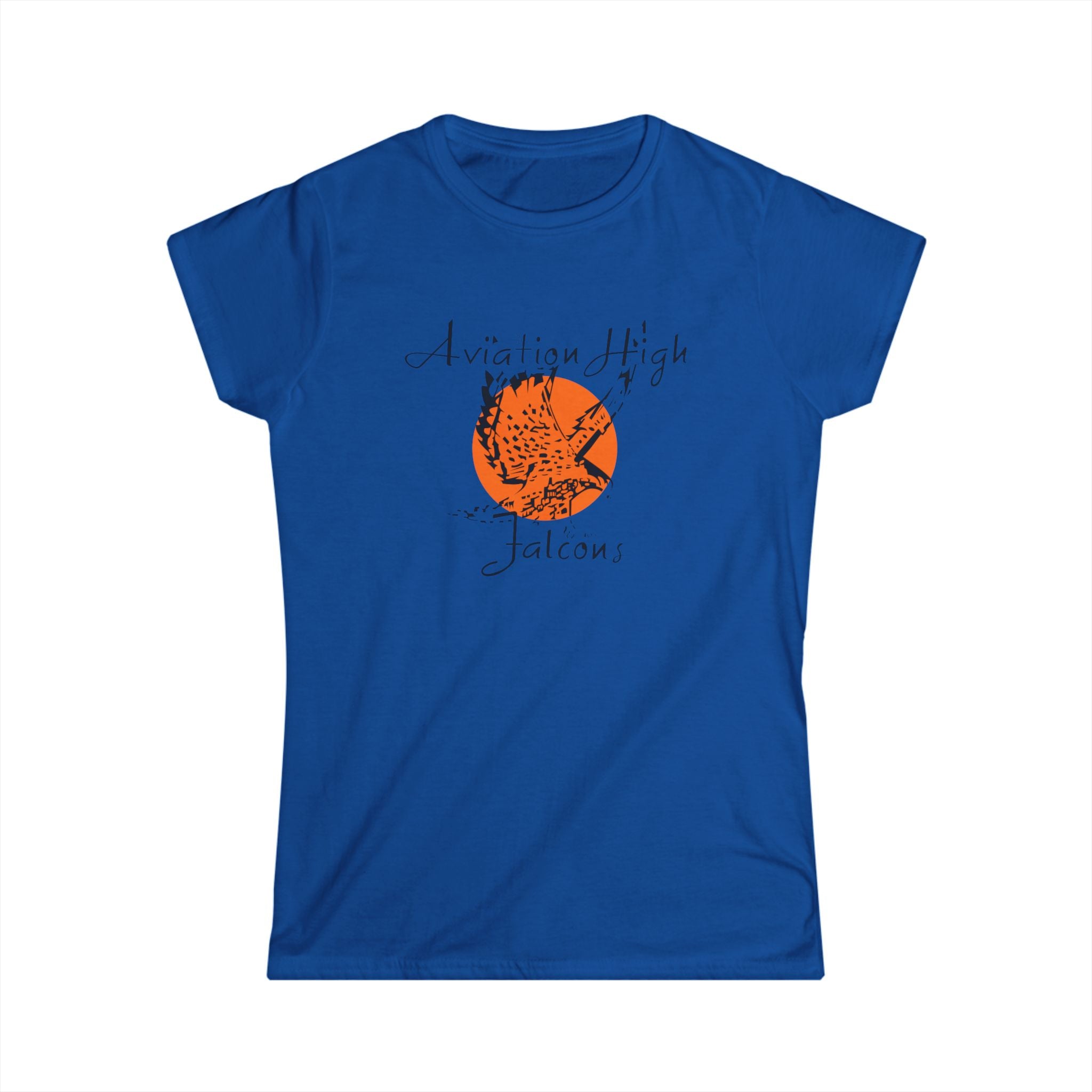 Aviation High School Redondo Beach California  1957 - 1982 Women's Softstyle Tee