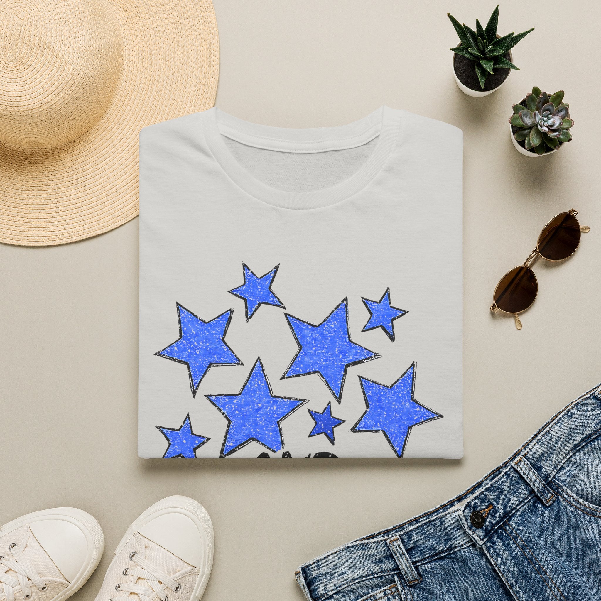 Stars and Stripes T-Shirt — Flag Graphic Patriotic Tee