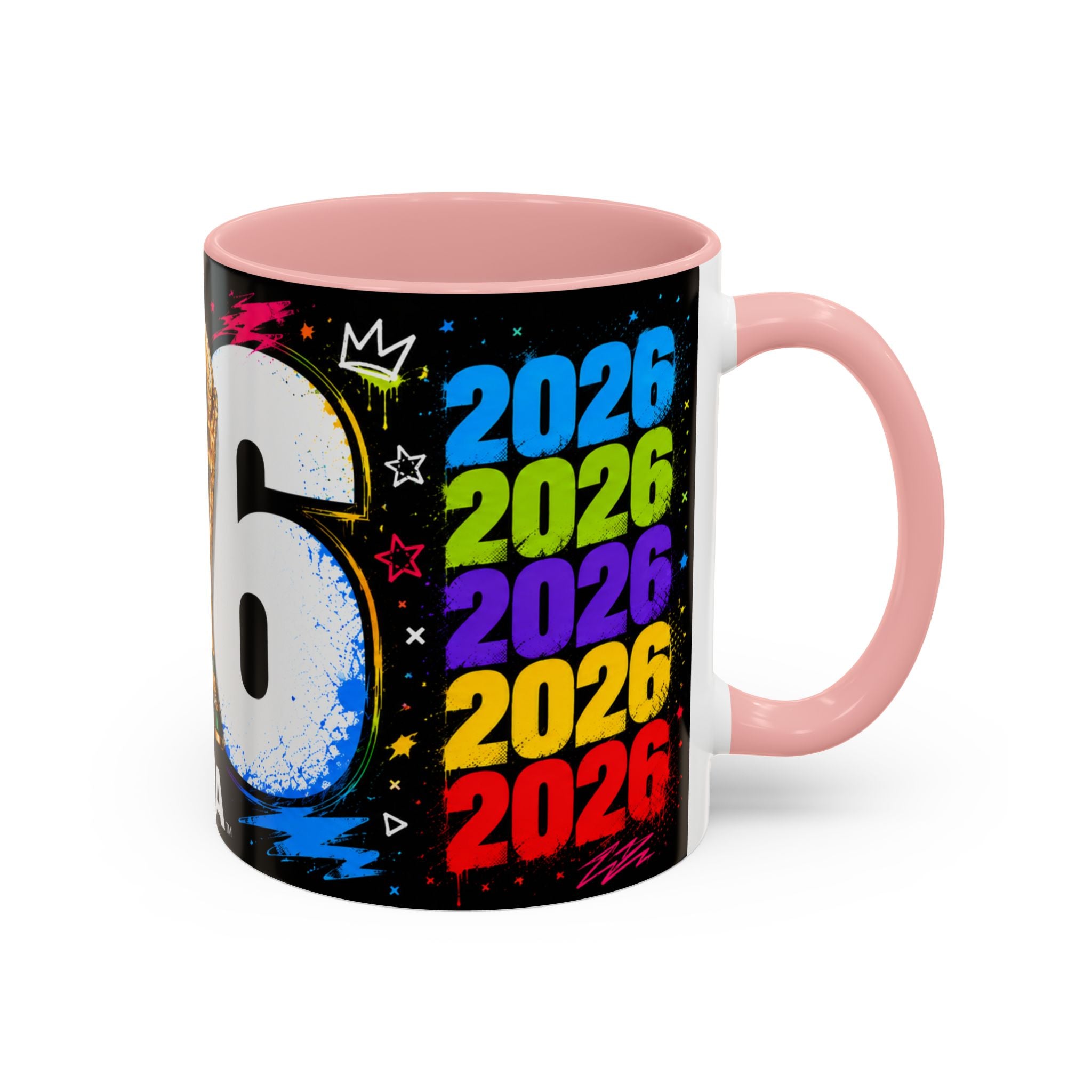 2026 FIFA World Cup Coffee Mug — Colorful Trophy Design (11/15oz)