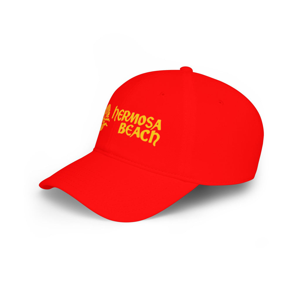 Hermosa Beach California / Low Profile Baseball Cap