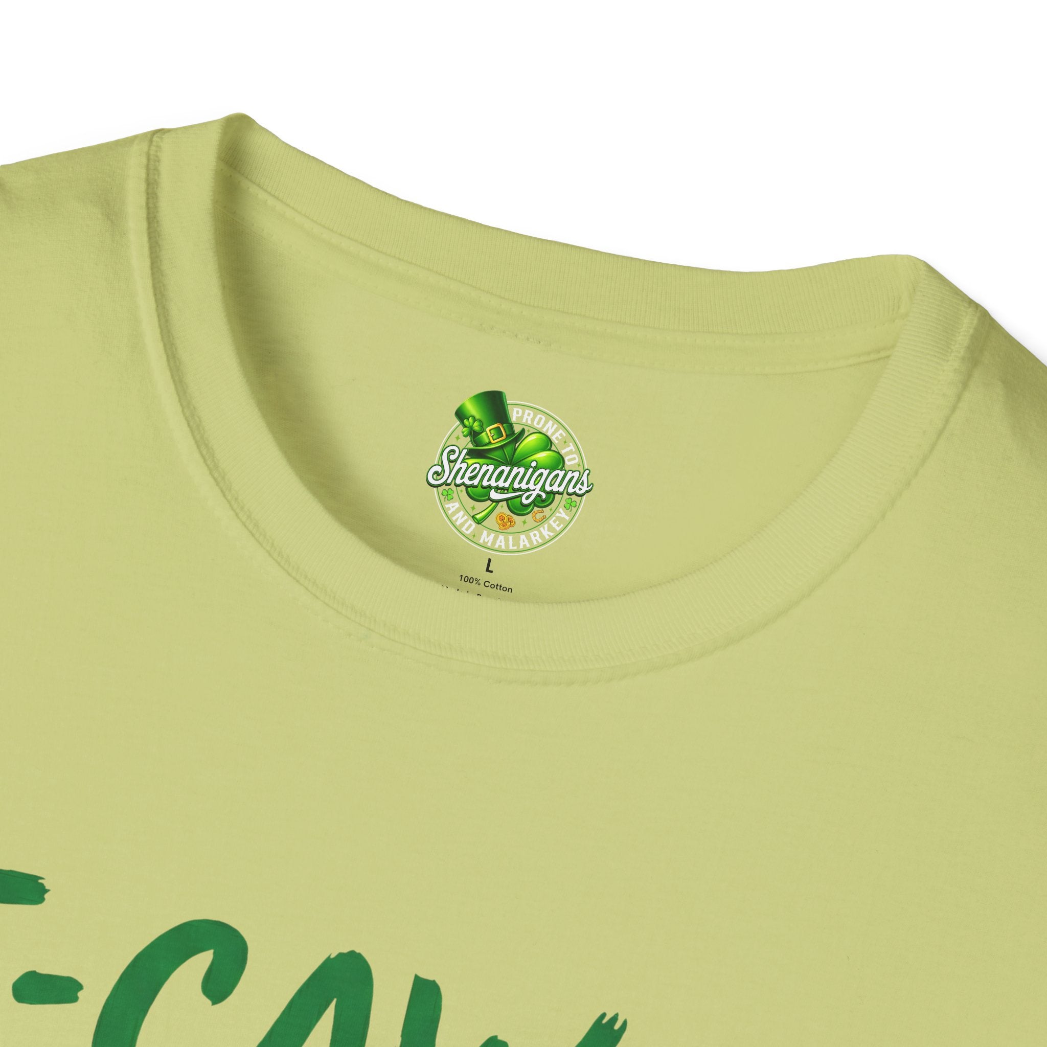 F-CAW-F Leprechaun Chicken T-Shirt | St. Patrick's Day Shamrock Tee