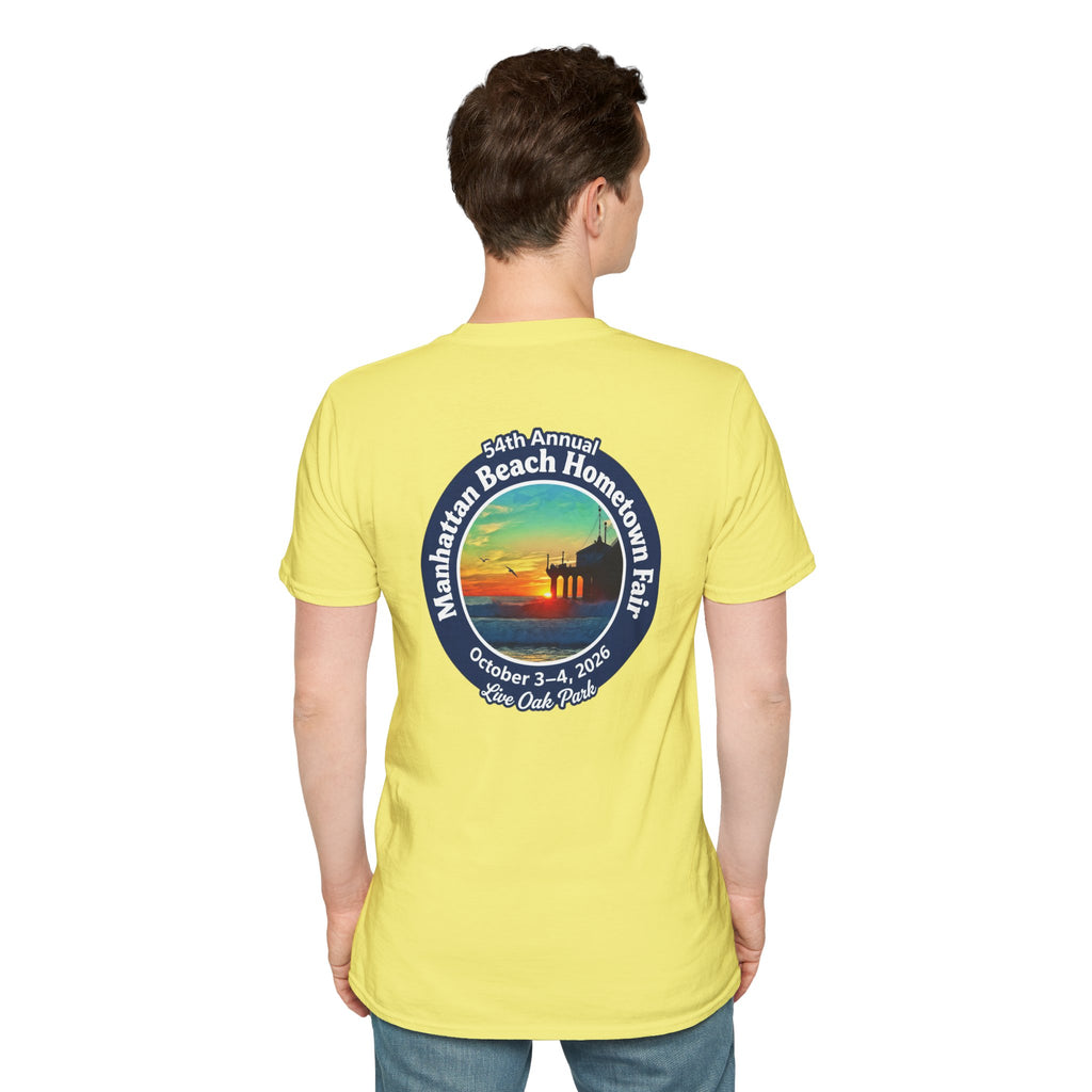 Manhattan Beach Hometown Fair Sunset T-Shirt 2026