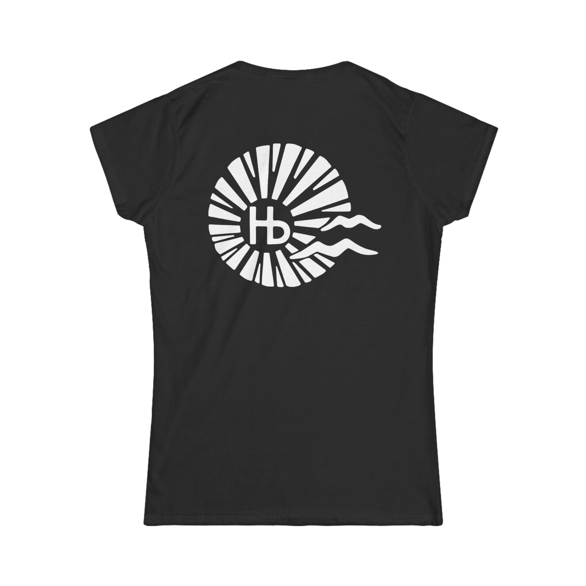 Hermosa Beach Sunset Logo Tee | Hb California Nautical Sunburst T-Shirt