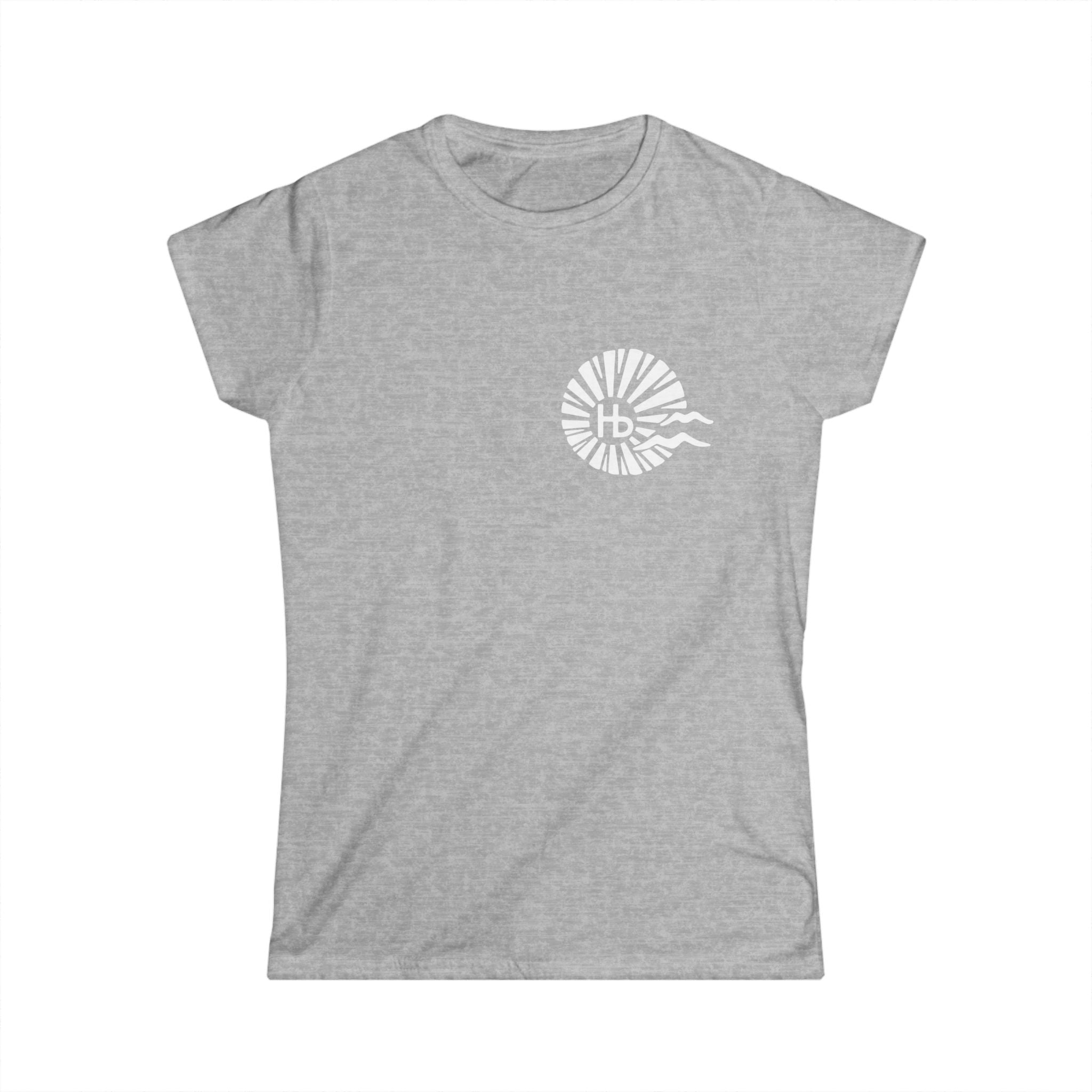 Hermosa Beach Sunset Logo Tee | Hb California Nautical Sunburst T-Shirt