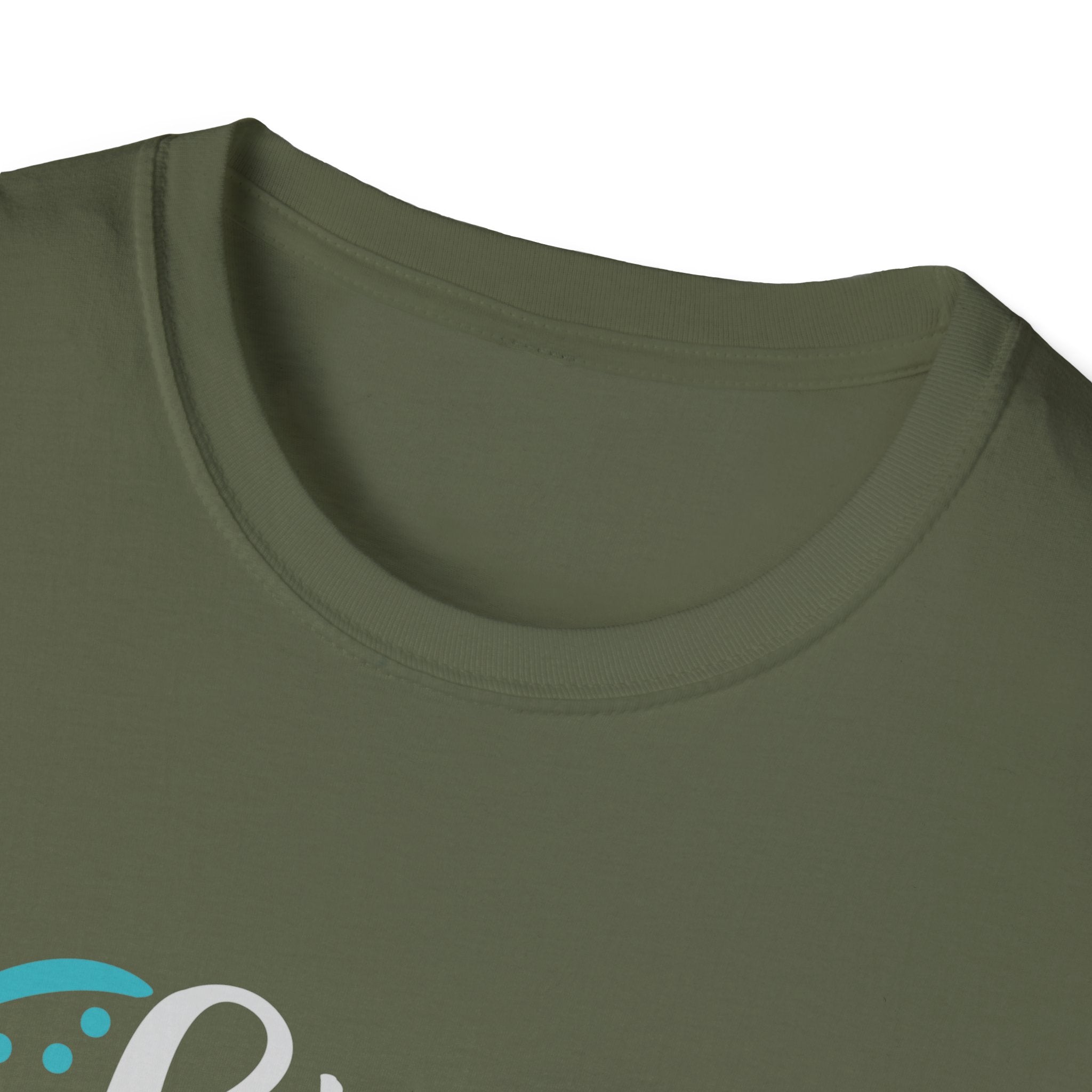 Jesus and Volleyball Unisex Softstyle T-Shirt