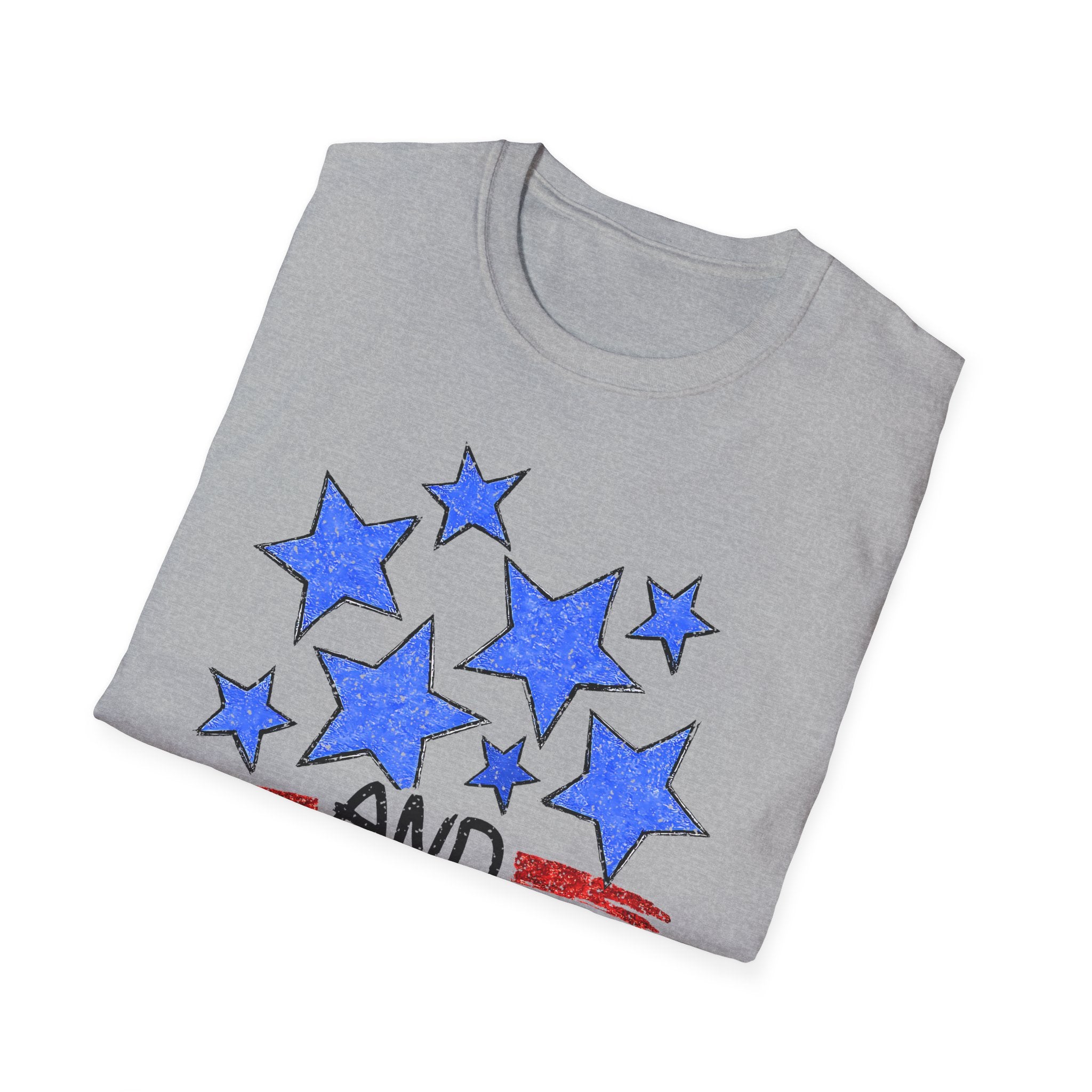 Stars and Stripes T-Shirt — Flag Graphic Patriotic Tee