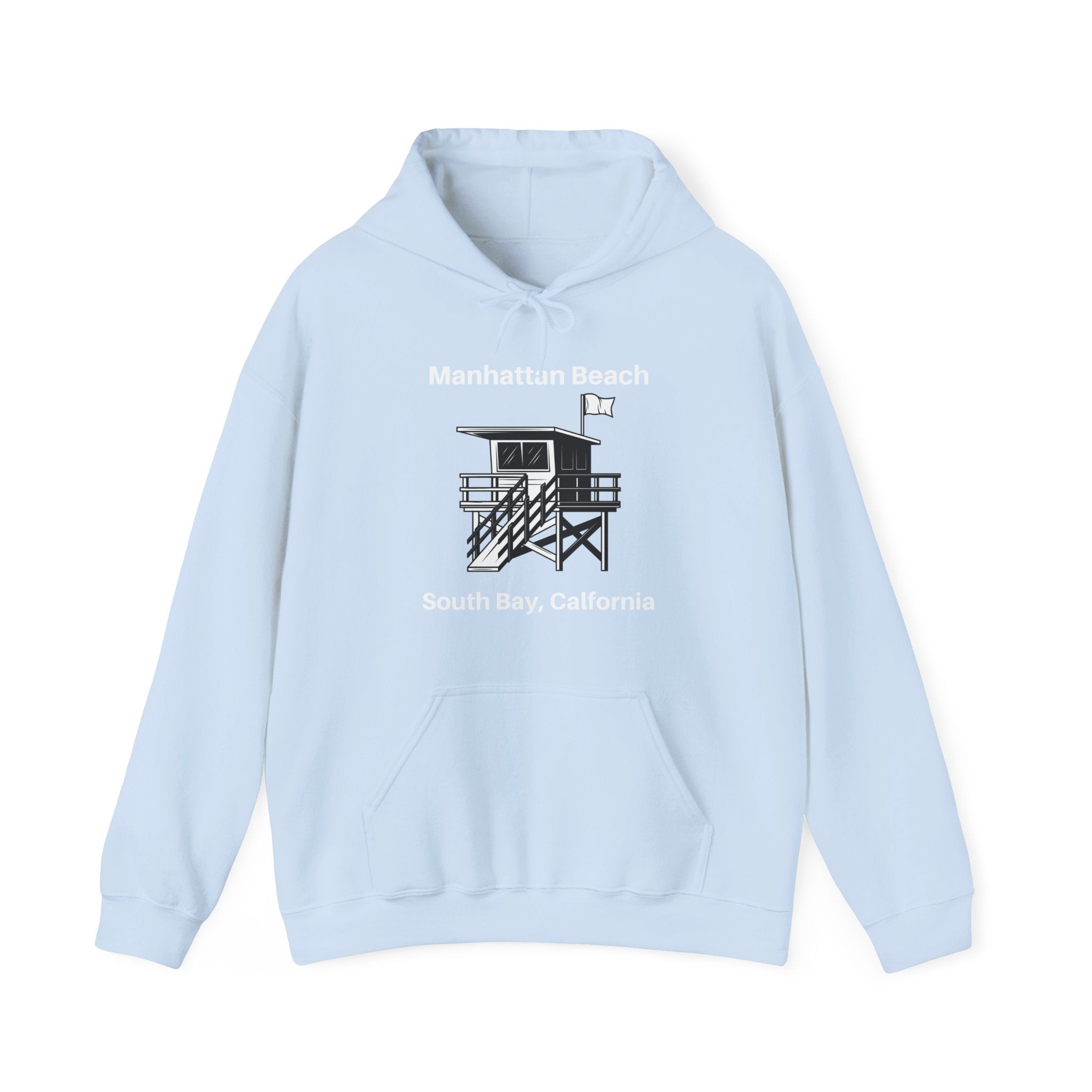 Manhattan Beach South Bay California Unisex Heavy Blend™ Hooded Sweatshirt
