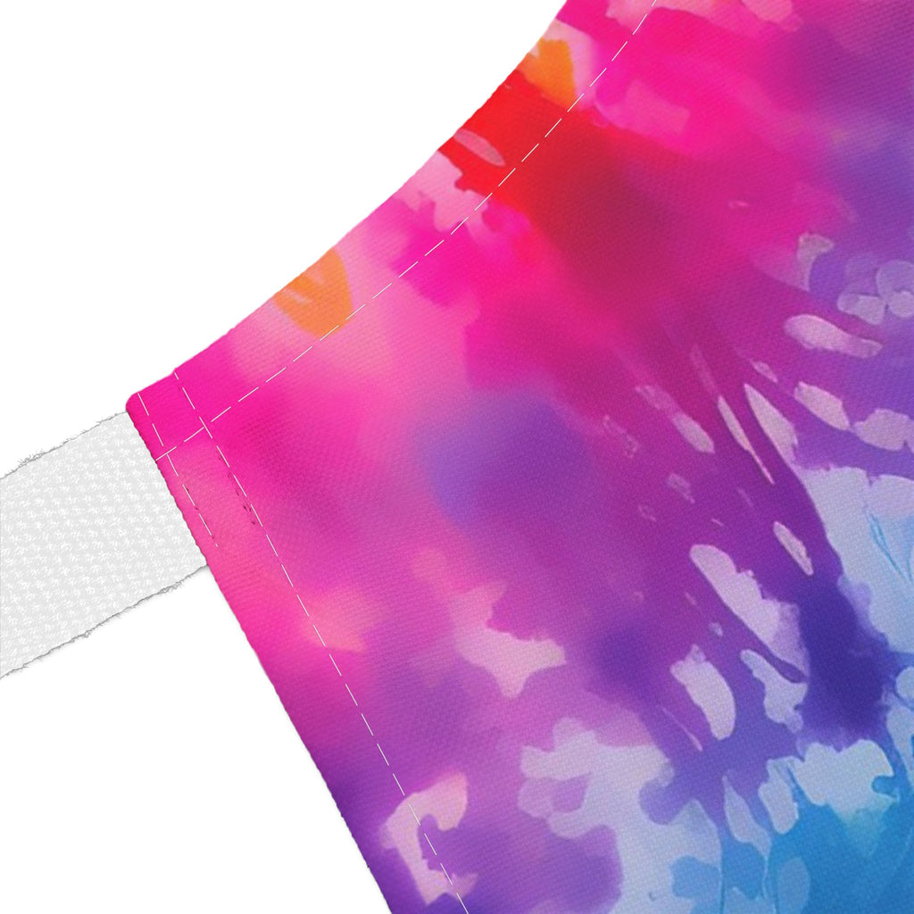 Tie-Dye Colorful Kitchen Apron – Bright Rainbow Cooking & BBQ Apron