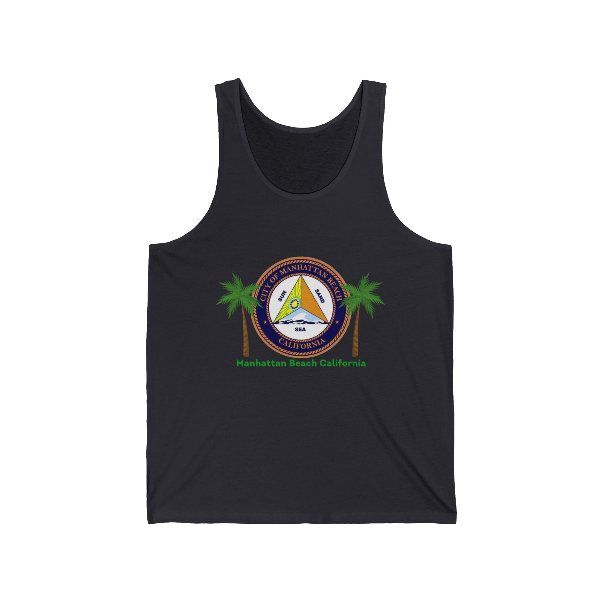 Manhattan Beach California 90266 - Unisex Jersey Tank