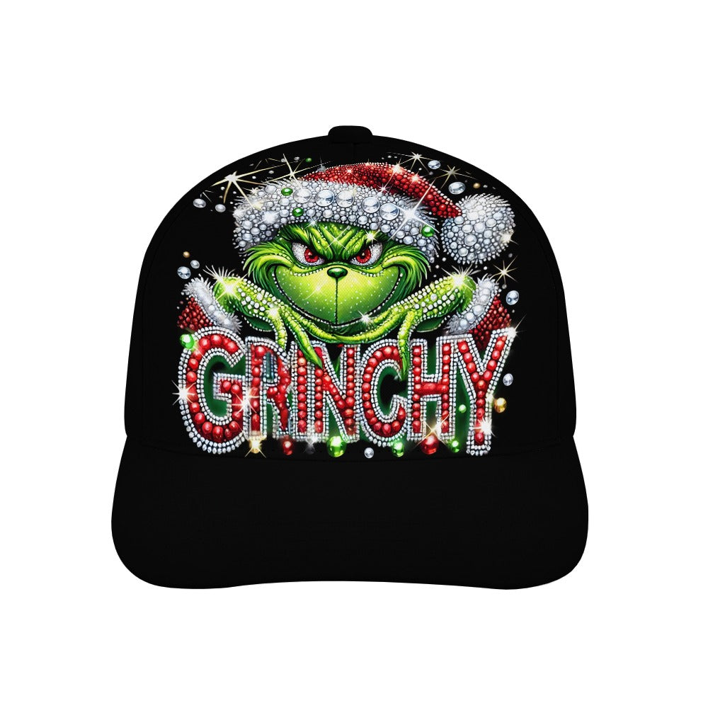 Grinchy Christmas Baseball Cap #Christmas