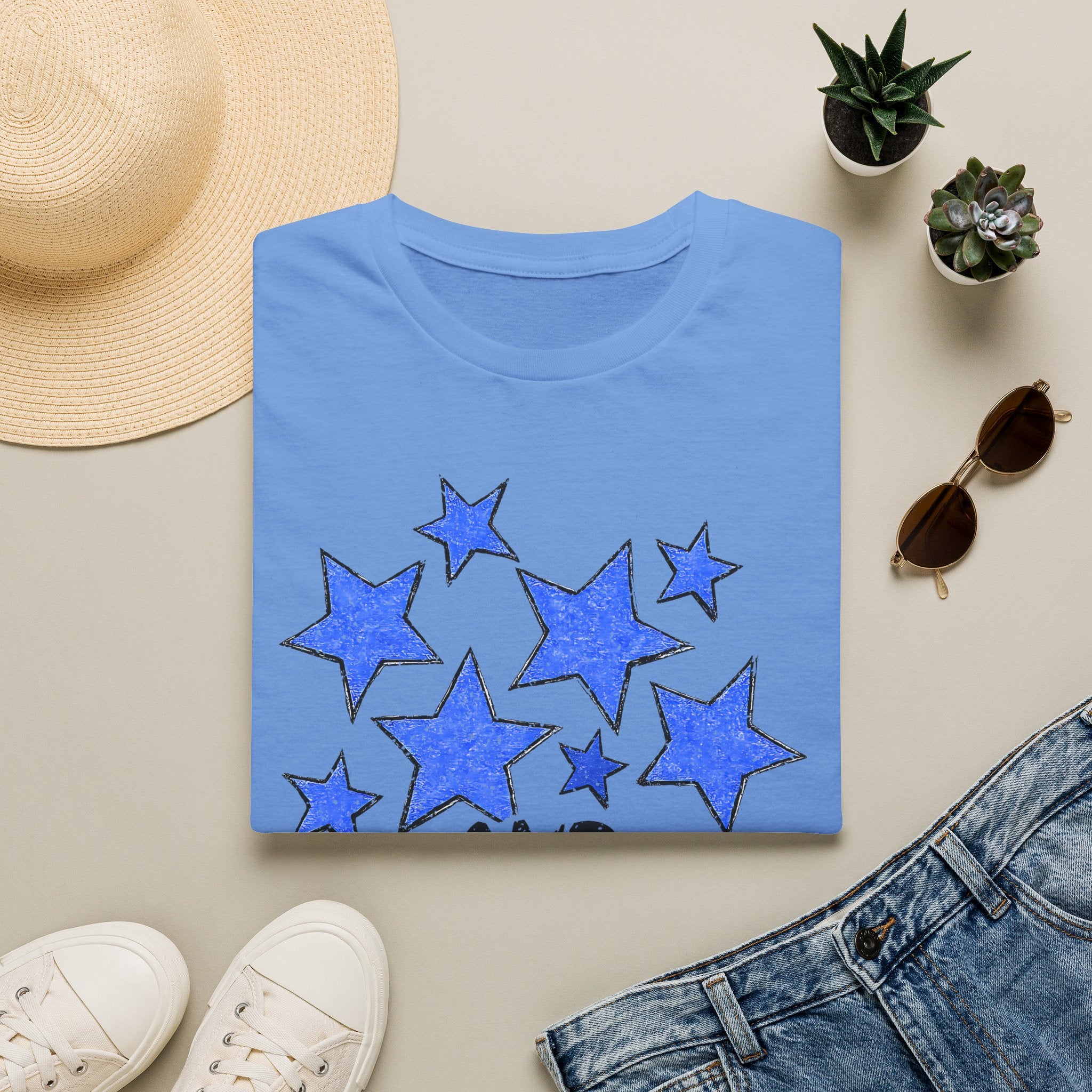 Stars and Stripes T-Shirt — Flag Graphic Patriotic Tee