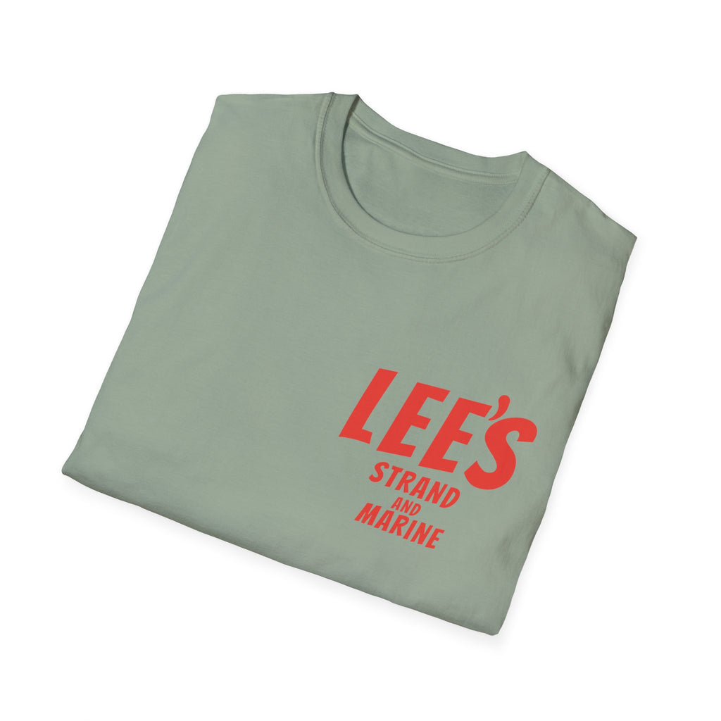 Greasy Lee's  Strand and Marine Old School T-Shirt | Manhattan Beach vintage surfer logo
