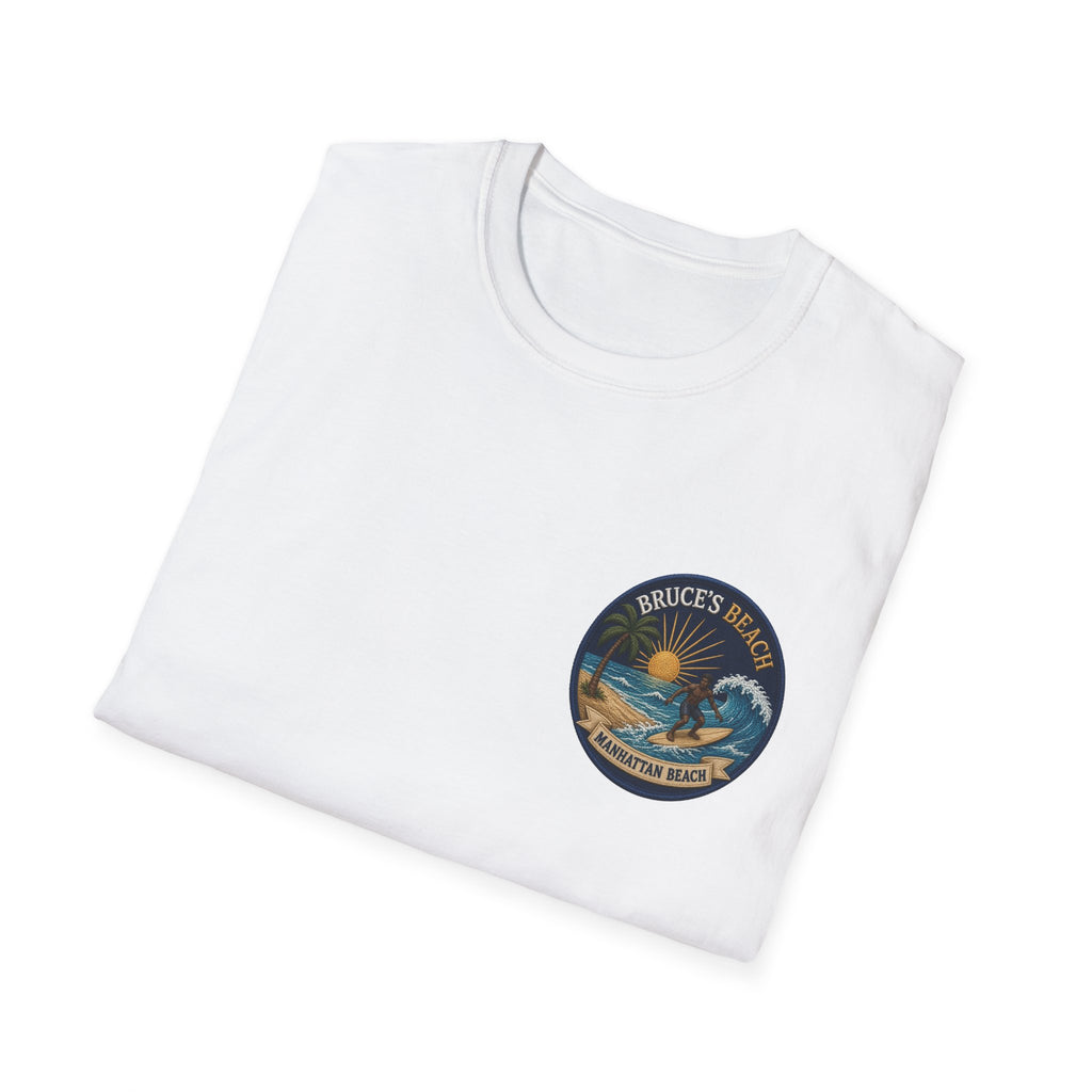 Bruce's Beach Manhattan Beach Surf Patch T-Shirt