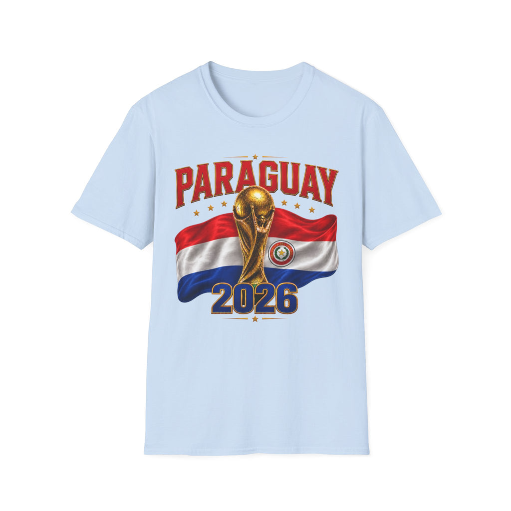 Paraguay 2026 World Cup T-Shirt — Fans Soccer Jersey Tee