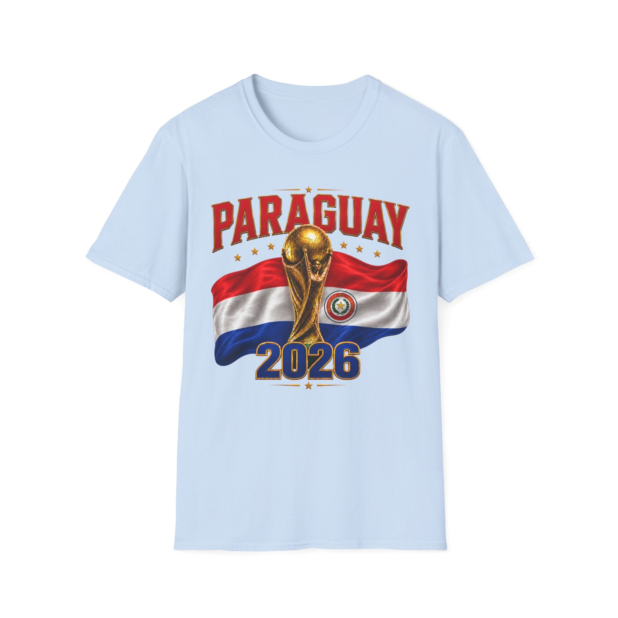 Paraguay 2026 World Cup T-Shirt — Fans Soccer Jersey Tee