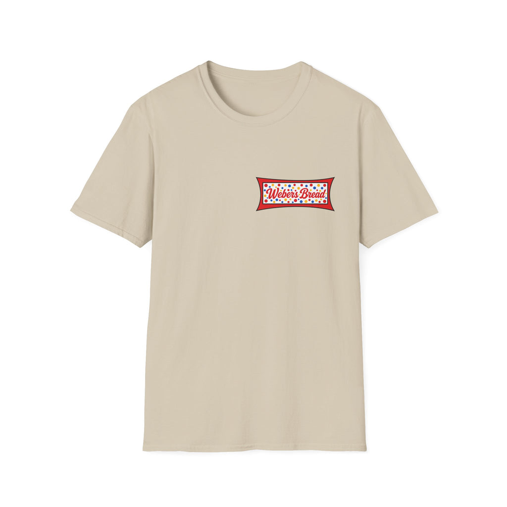 Weber's Bread Retro Logo Dewey T-Shirt — Vintage Bakery Graphic Tee