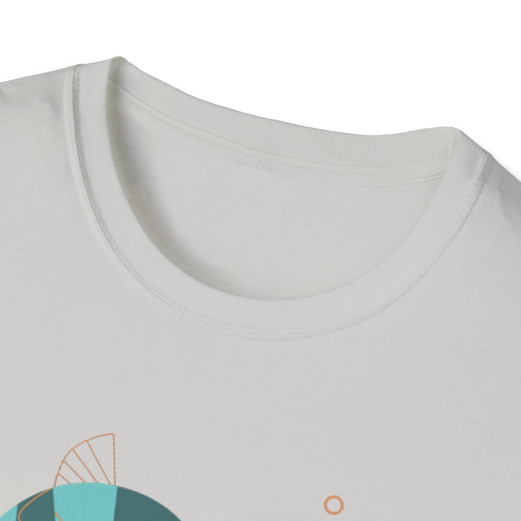 Metlox Pottery Fish Trio T-Shirt | Minimal Ocean Illustration