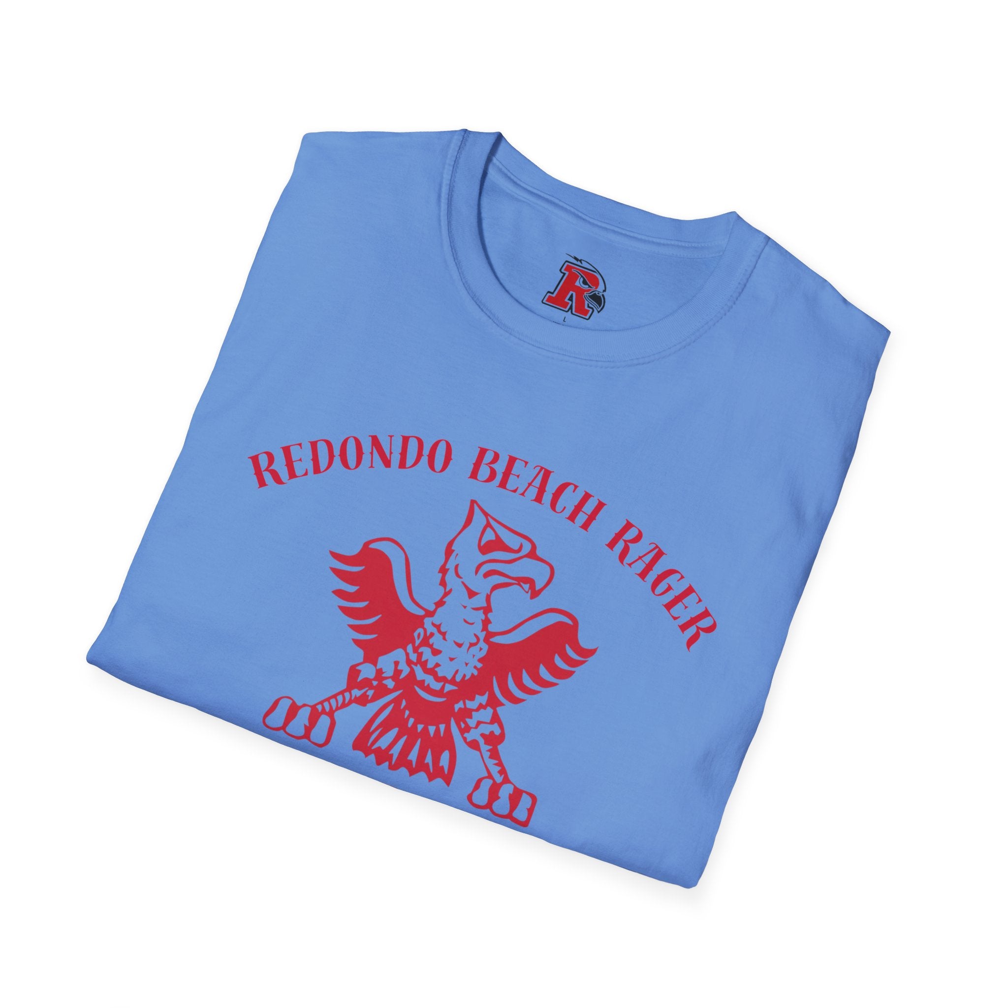 Redondo Beach Rager T-Shirt — Vintage School Spirit Graphic Tee - First Annual All Class Reunion 7-25-26 at Seaside Lagoon Redondo Beach