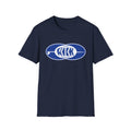 Rick Surfboards Unisex Softstyle T-Shirt Old School Hermosa Beach Print 1 Side