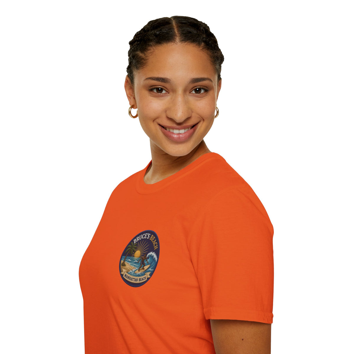 Bruce's Beach Manhattan Beach Surf Patch T-Shirt