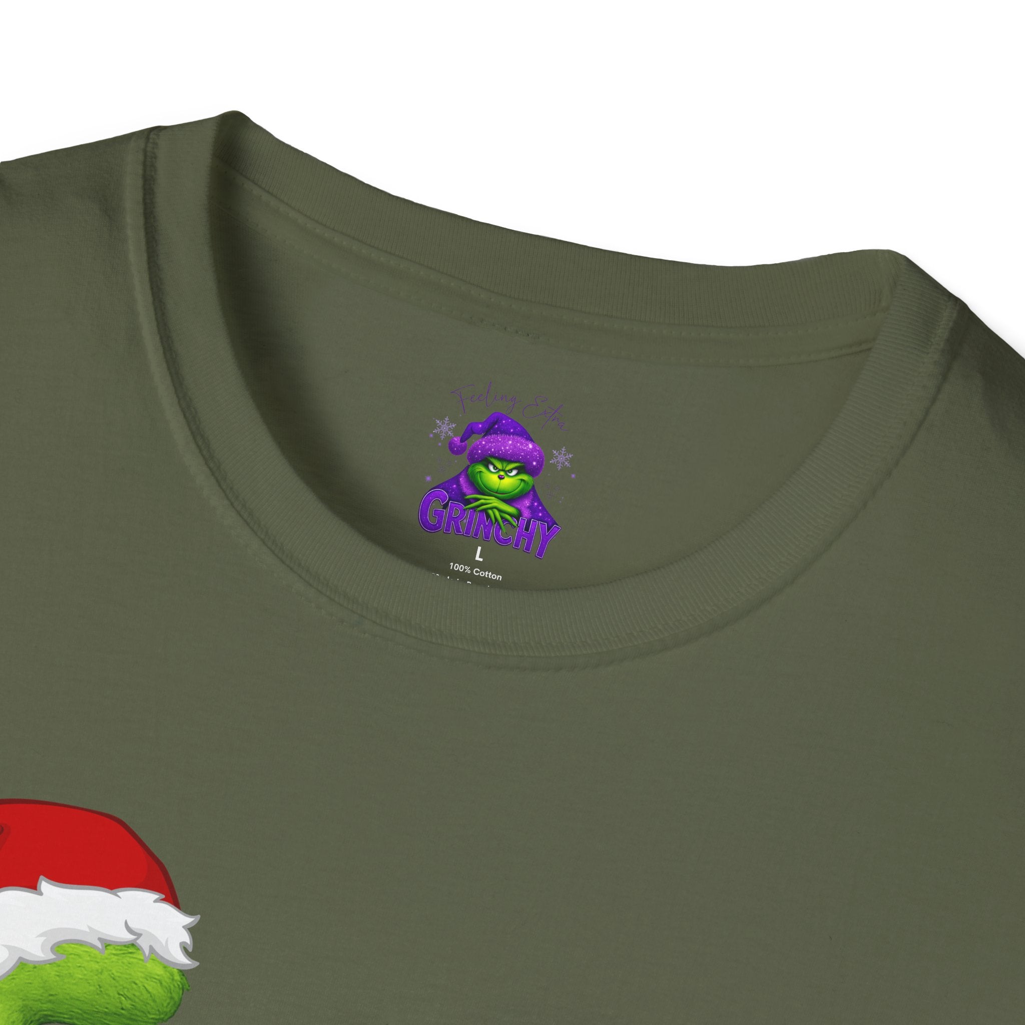 Eww, People T-Shirt | Funny Grinchy Santa Hat Holiday Tee