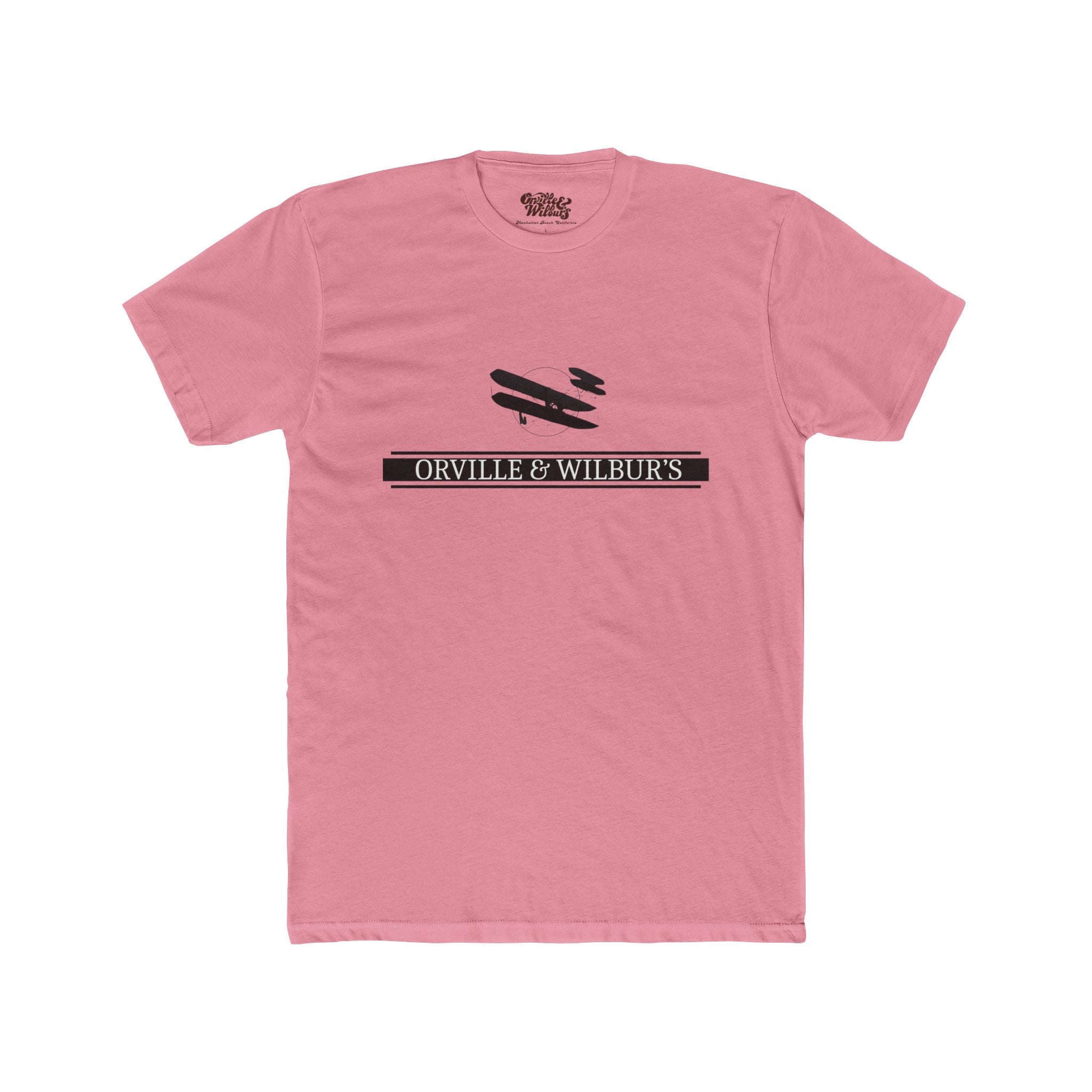 Orville and Wilburs Restaurant Manhattan Beach California Old South Bay Aviation Tee Shirt