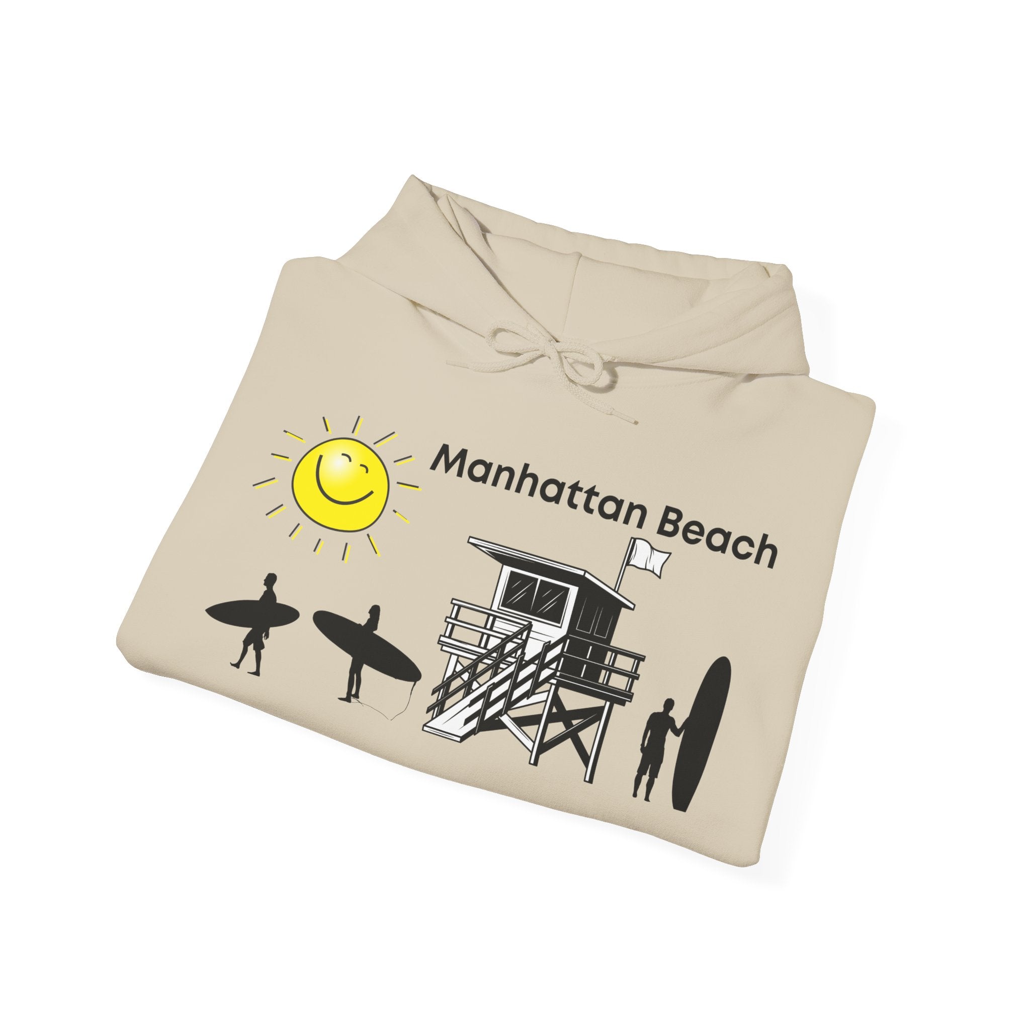 Manhattan Beach California Unisex Heavy Blend™ Hooded Sweatshirt