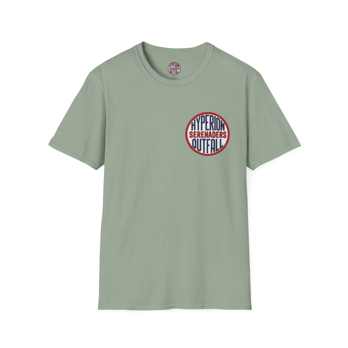 Hyperion Outfall Serenaders  Manhattan Beach T-Shirt — Retro Band Logo Tee