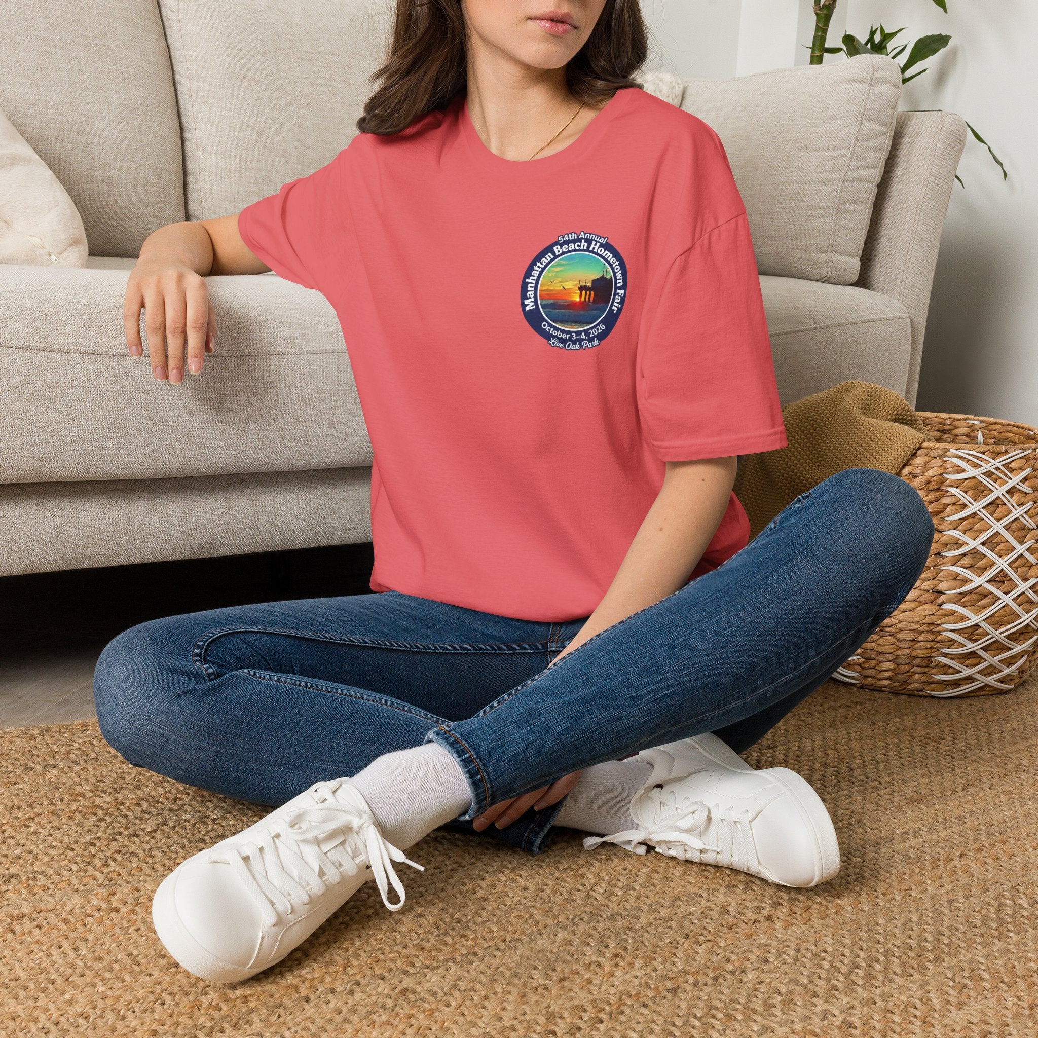 Manhattan Beach Hometown Fair Sunset T-Shirt 2026