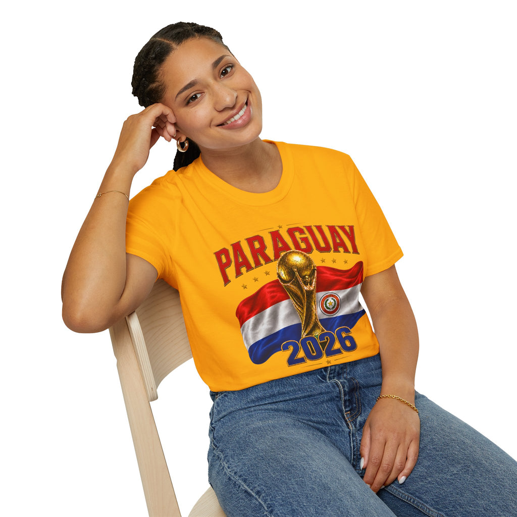 Paraguay 2026 World Cup T-Shirt — Fans Soccer Jersey Tee