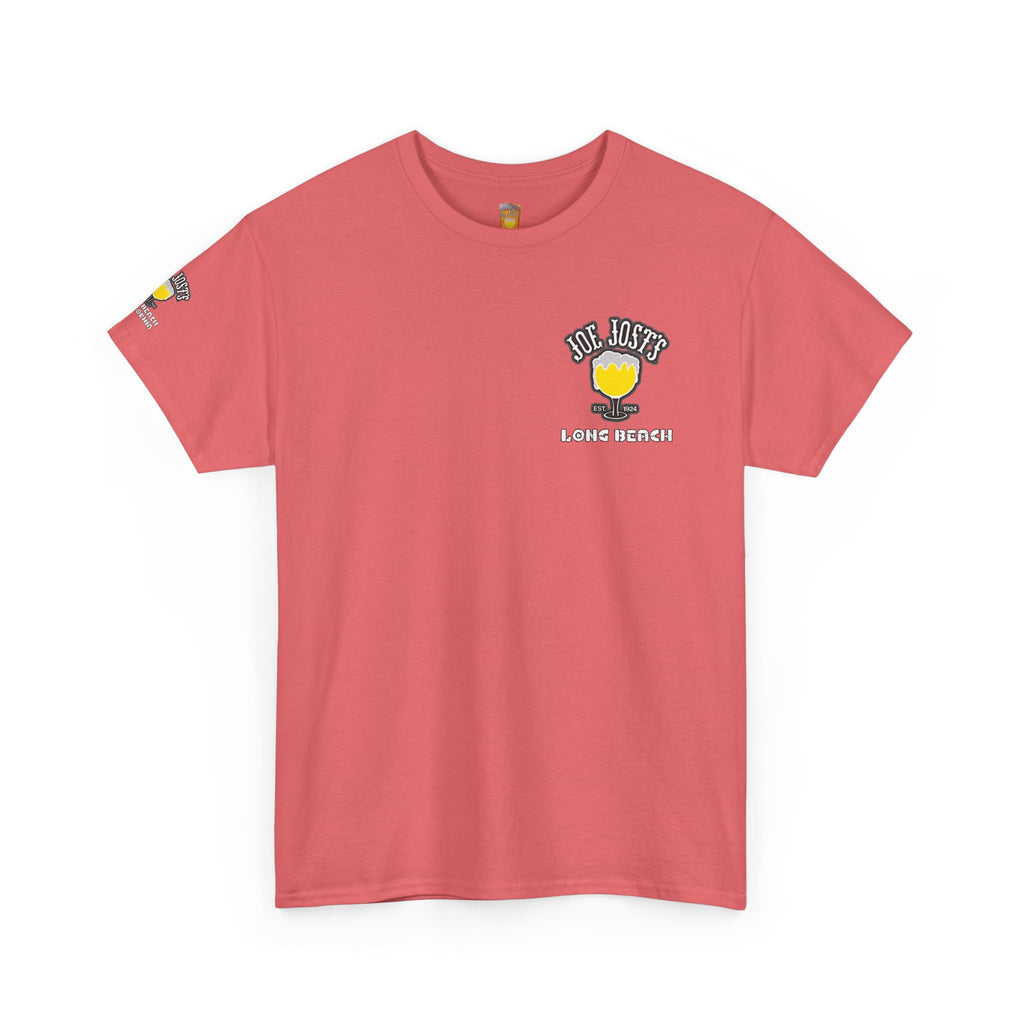 Joe Josts Long Beach California Men's and Woman's Heavy Cotton Tee - Printed 4 Areas