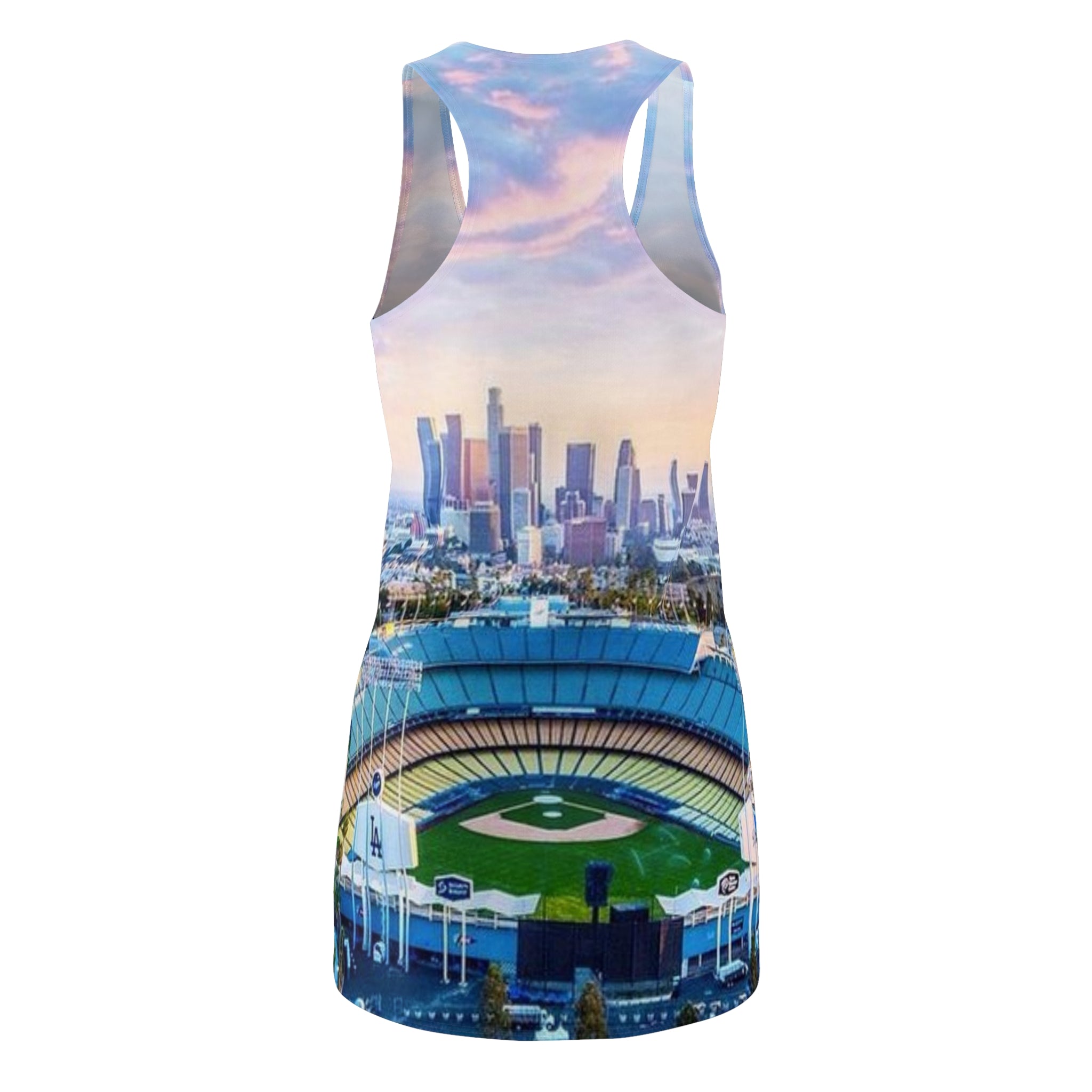 Los Angeles Women's Cut & Sew Racerback Dress