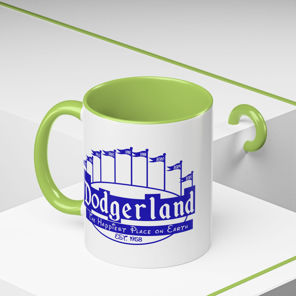 DodgerLAnd Logo Mug | Accent Coffee Mug 11oz or 15oz
