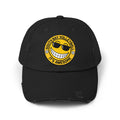 Distressed Volleyball Cap - "South Bay Volleyball It's Awesome" Smiley Logo